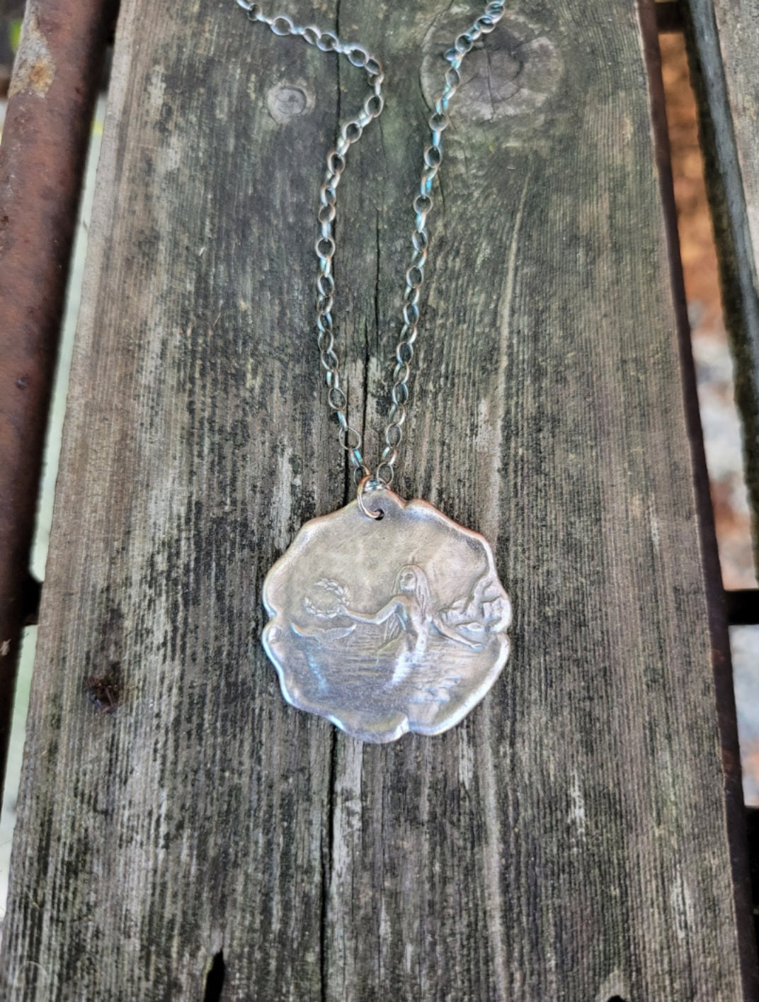 Mermaid pendant necklace